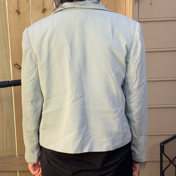 Crop turquoise jacket - Picture 3 of 3